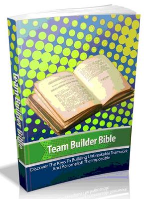 Product picture Team Builder Bible (2011brand new)
